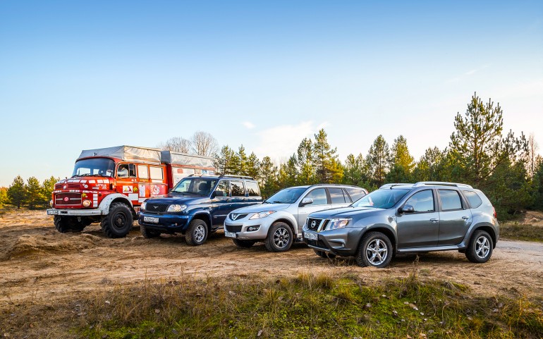 Участники марафона «60 часов «За рулем»: испытания песками и морозильной камерой. Часть 2. "За Рулем" www.zr.ru YAKU0572